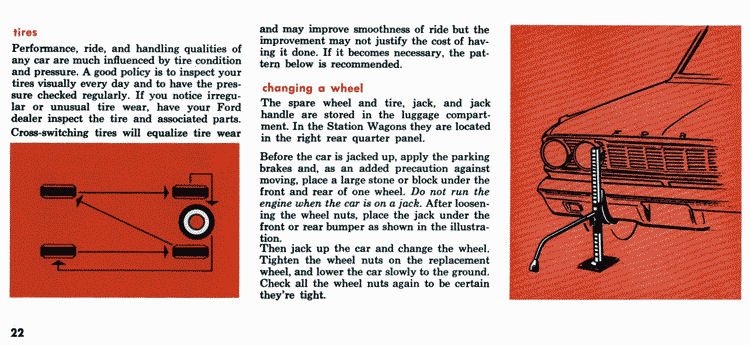 1964 Ford Fairlane Owners Manual Page 5
